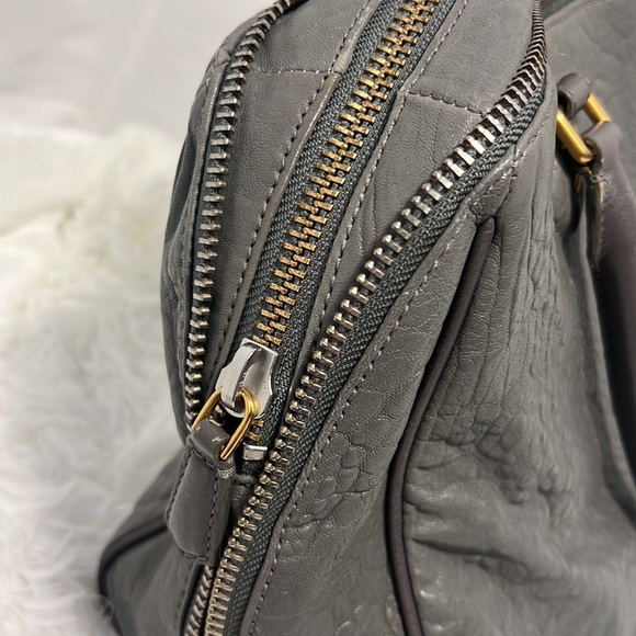 Marc by Marc Jacobs Washed Up Lauren Satchel in Dark Grey - Picture 5 of 10